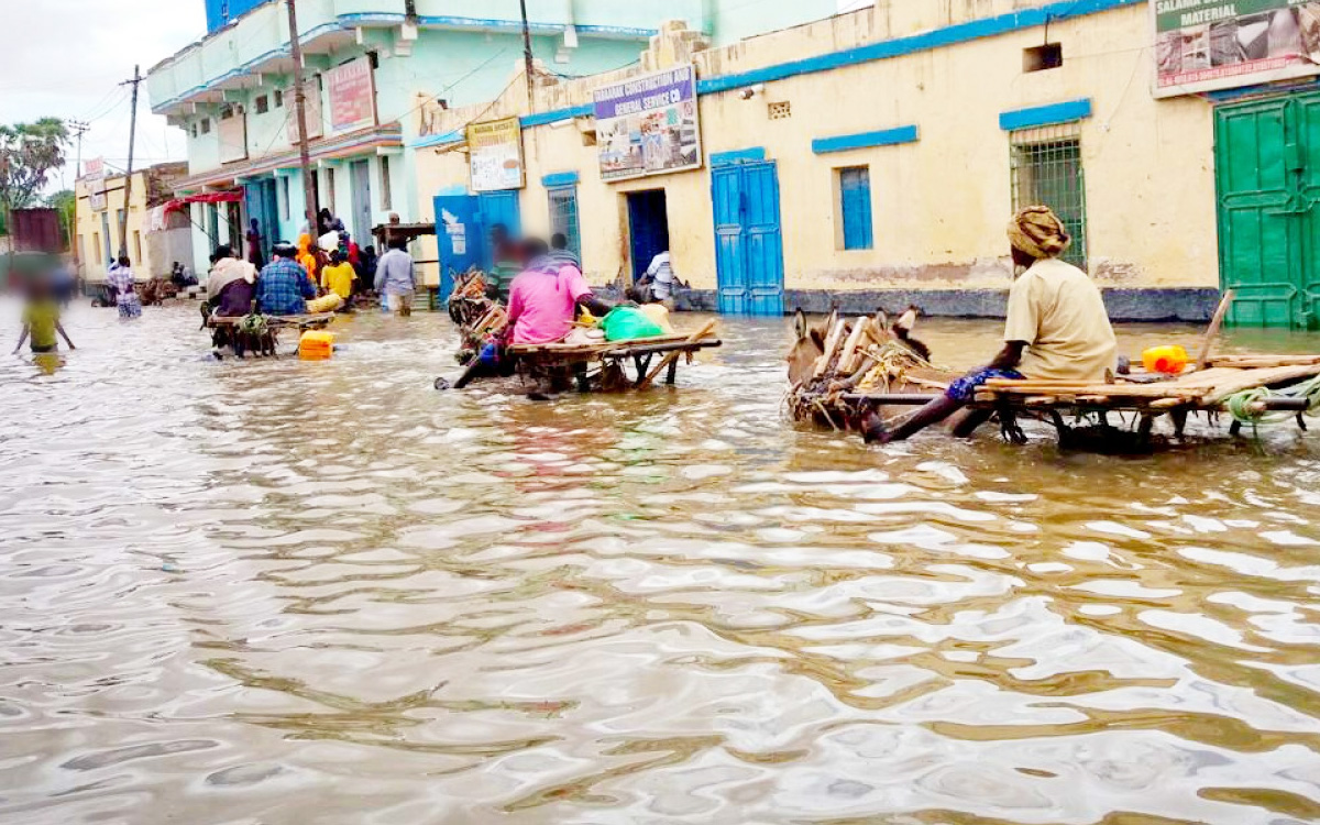 التغيرات المناخية والفيضانات بالصومال تؤدي إلى نزوح 113 ألف مواطن