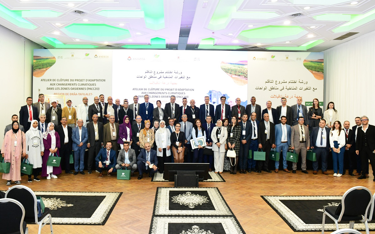 ندوة تناقش تحسين قدرات التّكَيّف لتدبير أفضل للماء في مناطق الواحات بجهة درعة تافيلالت