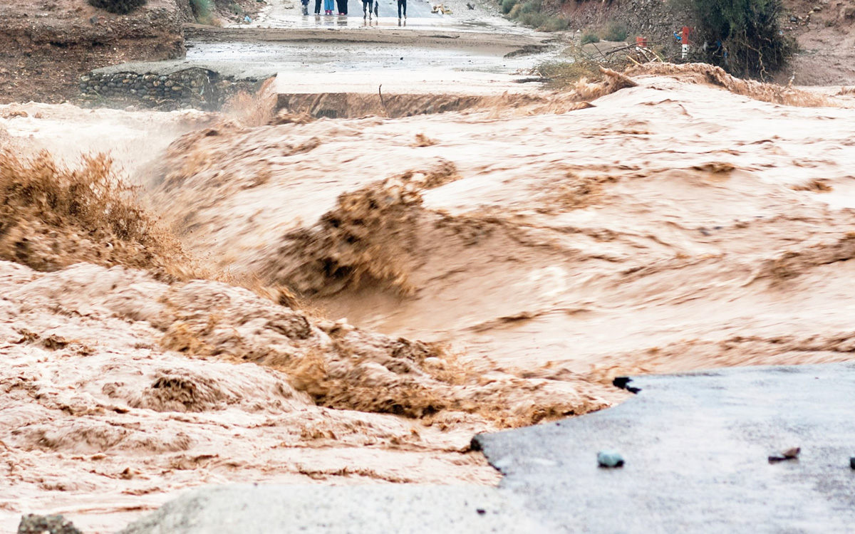 إنجاز مخططات للوقاية من الفيضانات بأحواض كير-زيز-غريس ومعيدر بتكلفة 7.5 ملايين درهم