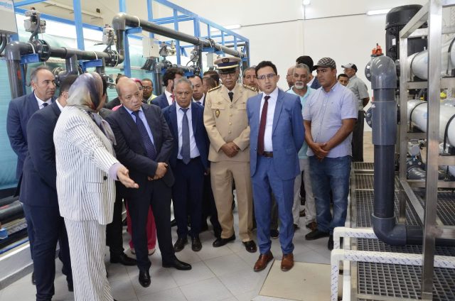 تزامنا بعيد العرش المجيد.. تدشين محطة لمعالجة المياه المعدنية بإقليم أزيلال لتأمين التزويد بمياه الشرب