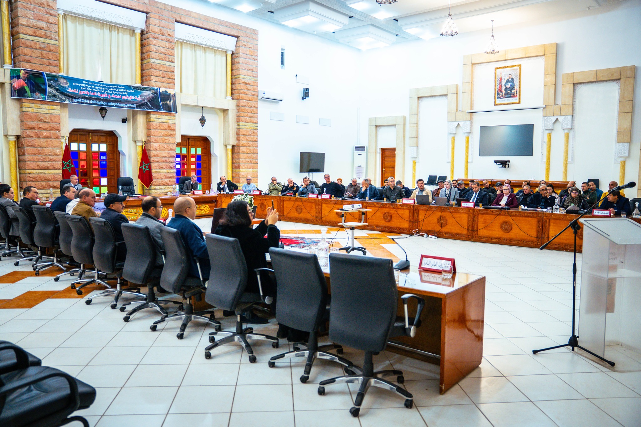 تنظيم لقاء تحسيسي حول حماية الموارد المائية من مخلفات معاصر الزيتون بصفرو