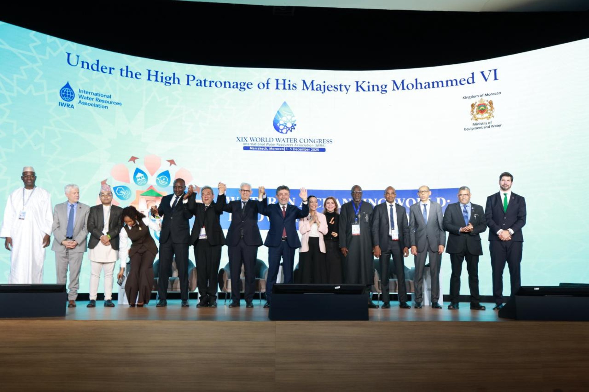 الدورة الـ19 للمؤتمر العالمي للماء: اعتماد “إعلان مراكش” الداعي إلى الارتقاء بالماء إلى مرتبة أولوية عالمية