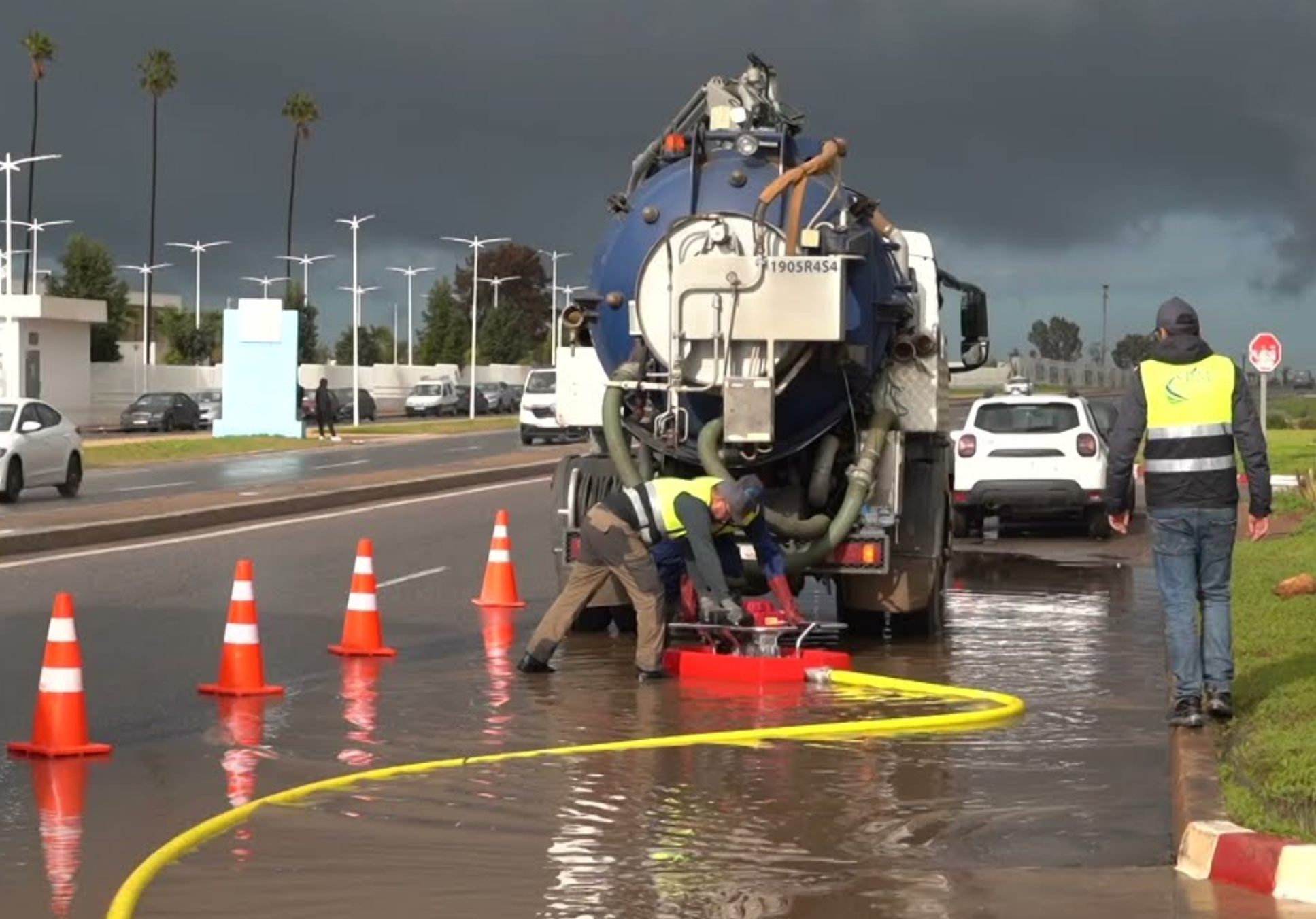 عمالة الصخيرات – تمارة .. تعبئة ميدانية لتصريف مياه الأمطار