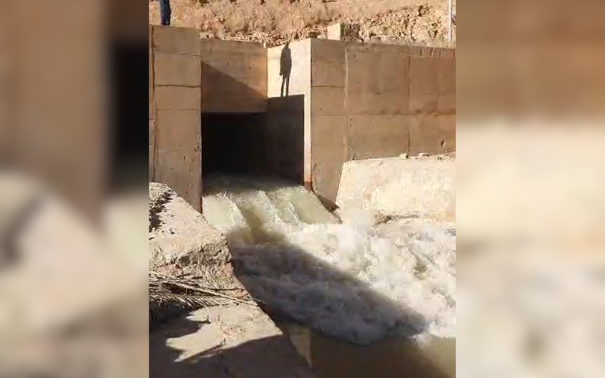 إنجاز طلقة مائية من سد الحسن الداخل لسقي واحات زيز وسهل تافيلالت