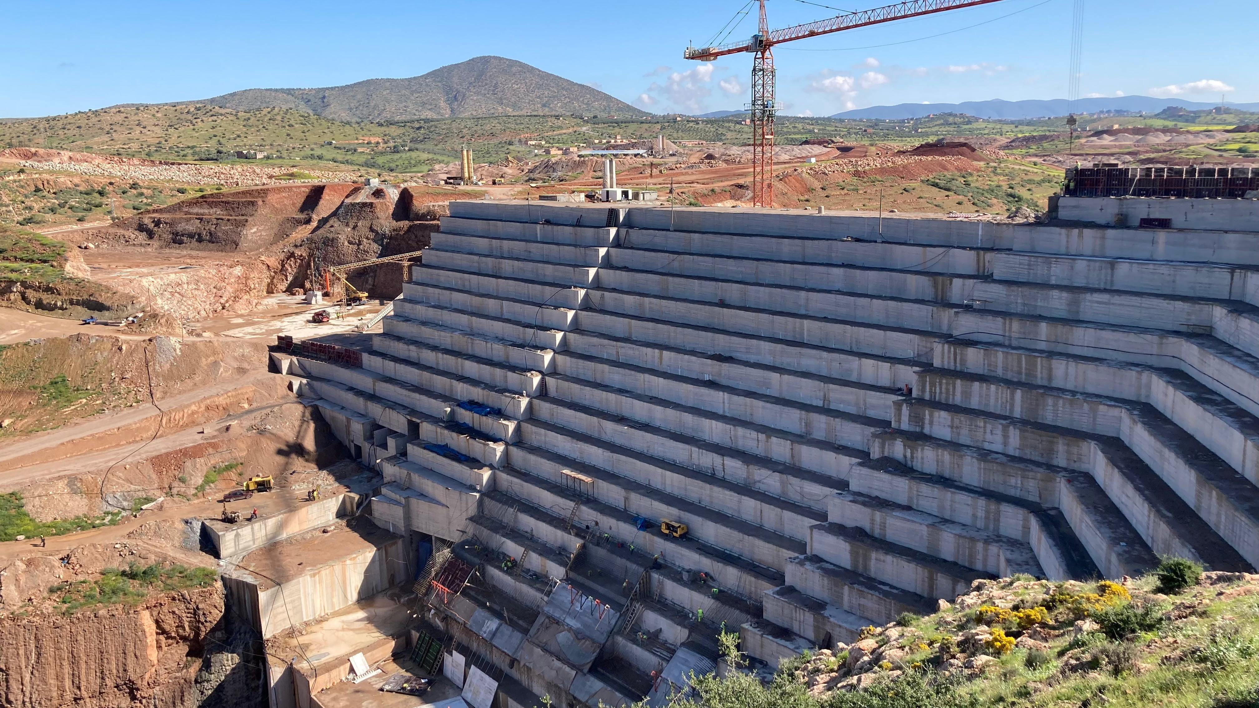 بسعة ستصل إلى 151 مليون متر مكعب.. أشغال إنجاز سد وادي الخضر في إقليم أزيلال تبلغ 70٪ 