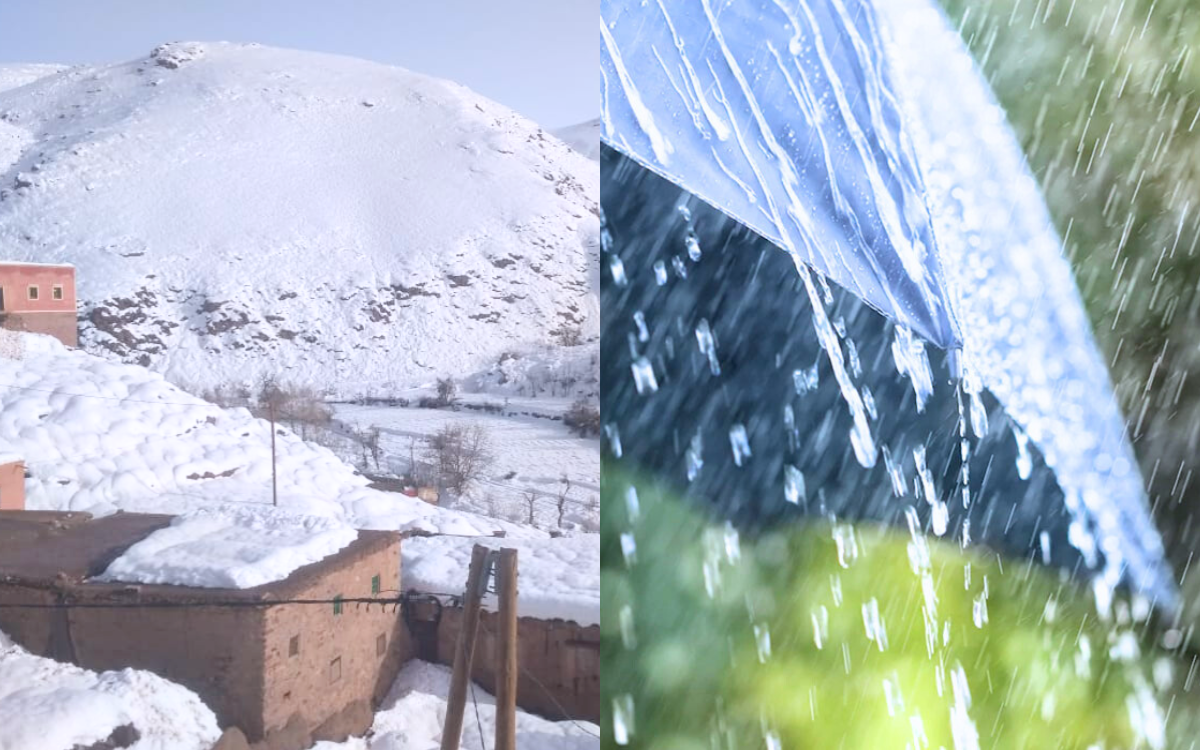 نشرة إنذارية.. زخات رعدية محليا قوية وتساقطات ثلجية ابتداء من مرتفعات 1800 متر مرتقبة من الجمعة إلى الأحد بعدة مناطق بالمملكة