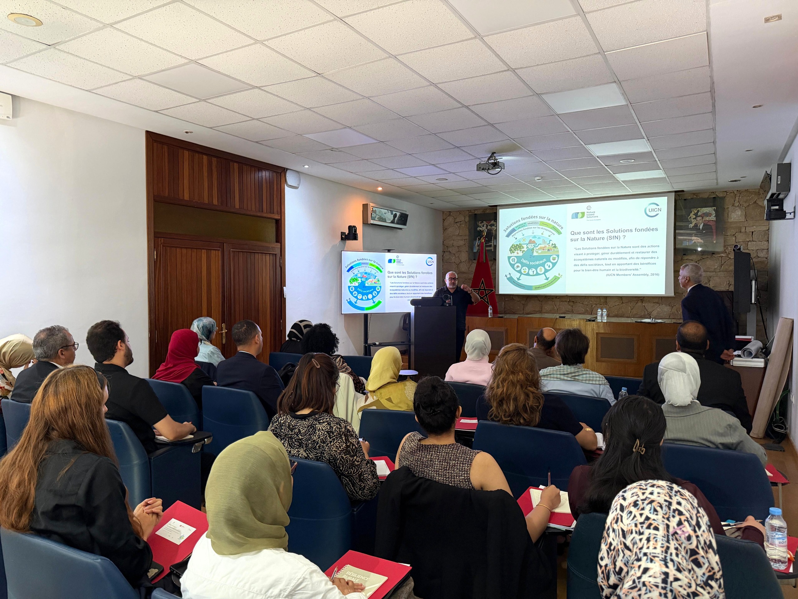 تنظيم مائدة مستديرة حول "الحلول القائمة على الطبيعة: رافعة مستدامة للحفاظ على الموارد المائية" بالرباط 