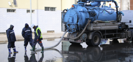 تعبئة ميدانية متواصلة لتصريف مياه الأمطار في إقليم برشيد 