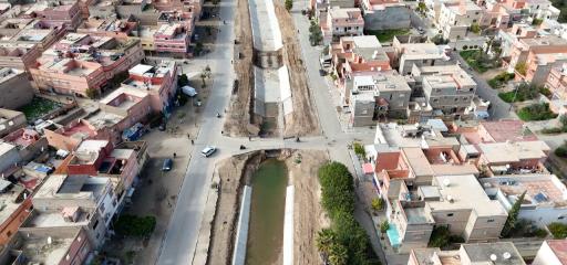 مواصلة الأشغال بمجموعة من المشاريع الرامية إلى الحماية من مخاطر الفيضانات في إقليم اليوسفية