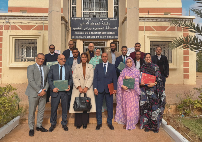 وكالة الحوض المائي للساقية الحمراء ووادي الذهب تتوج بشهادة الجودة ISO 9001:2015