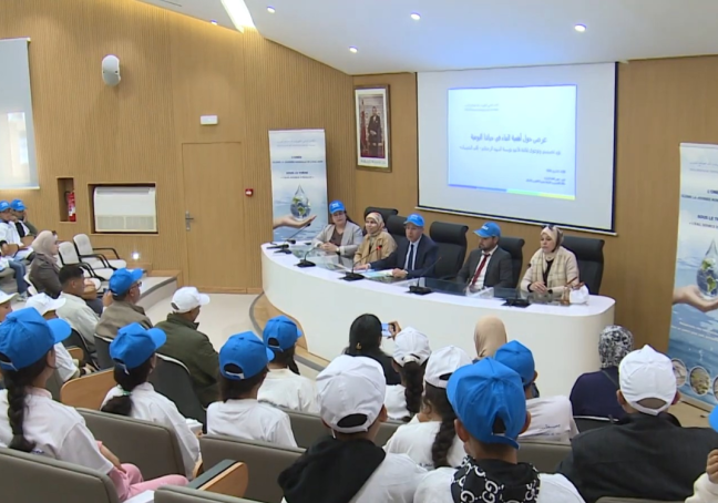 المكتب الوطني للكهرباء والماء الصالح للشرب ينظم يوما تحسيسيا لفائدة التلاميذ حول الحفاظ على المياه