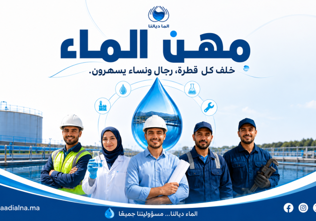 مهن الماء.. كفاءات ومنظومة بشرية متكاملة في خدمة الماء بالمغرب