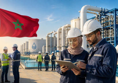 من محطات التحلية إلى القنوات المائية.. المغرب يطور سلسلة قيمة صناعية متكاملة حول الماء