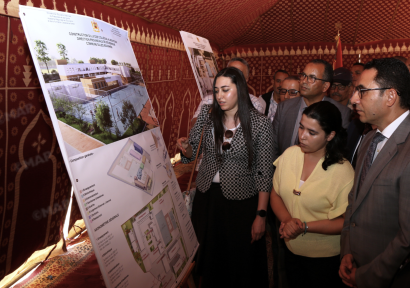 تدشين وإطلاق عدة مشاريع مائية وتنموية في إقليم سيدي بنور بمناسبة عيد العرش المجيد