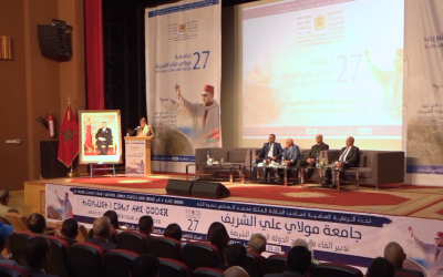 تناولت موضوع الماء والإجهاد المائي بالمغرب .. اختتام فعاليات الدورة ال27 لجامعة مولاي علي الشريف بالريصاني 