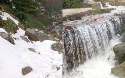تسجيل أمطار غزيرة وثلوج كثيفة في شمال المغرب