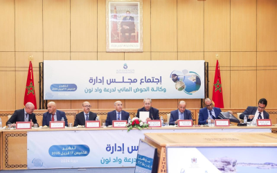 عقد اجتماع مجلس إدارة وكالة الحوض المائي لدرعة واد نون برسم دورة سنة 2024