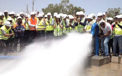 شركة “OCP Green Water” تنجح في تشغيل أنبوب لنقل المياه المُحَلَّاة من الجرف الأصفر إلى خريبكة