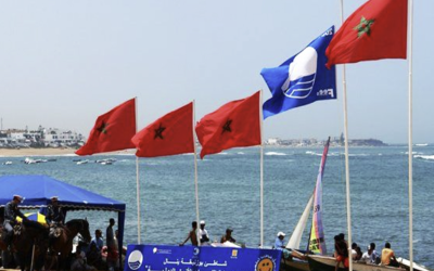 رفع “اللواء الأزرق” بشاطئ الصويرة للسنة الـ21 على التوالي