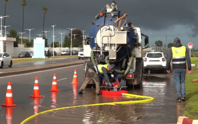 عمالة الصخيرات – تمارة .. تعبئة ميدانية لتصريف مياه الأمطار